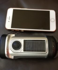 ThorFire Solar Flashlight Hand Crank Solar Powered Rechargeable Flashlight IPX6 Waterproof LED Emergency Lights Dynamo Torch Ideal for Camping Outdoor Climbing Backpack Hiking 55 71RpCWvo jL