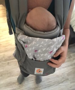 Ergobaby Easy Snug Infant Insert, Grey, Premium Cotton 28 71RpKz2wvL