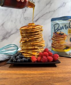 Pamela's Gluten Free Baking and Pancake Mix, Waffles, Cake & Cookies Too, Kosher, Non GMO, 4-Pound Bag (Pack of 3) Baking & Pancake 4 Pound (Pack of 3) 24 71RpjwVHSYL