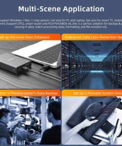 MAIWO Dual Bay External Hard Drive RAID Enclosure for 2.5 inch SATA I/II/III HDD SSD, RAID 0/1/LARGE/PM, USB 3.0 6Gbps Bandwidth Support UASP 12TB Capacity 55 71RppSKOtvL