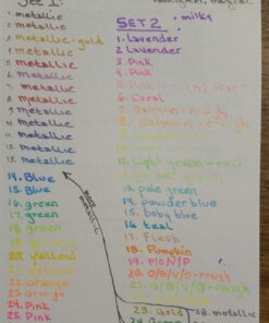 Shuttle Art 120 Unique Colors (No Duplicates) Gel Pens Gel Pen Set for Adult Coloring Books Art Markers 48 71RpvorY3L