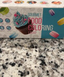 Food Coloring Set - 12 Food Grade Vibrant Food Dye Cherrysea Tasteless Liquid Color for Cake Decorating, Baking, Easter Egg, Icing, Fondant, Cooking, Slime Making DIY Supplies Kit - 0.35 Fl. oz (10 ml)/Bottles 0.35 Fl Oz (Pack of 12) 29 71RpyLSqbQL