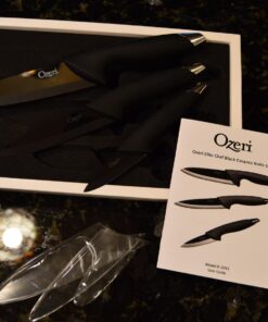 Ozeri Elite Chef Black 3-Piece Ceramic Knife Set 3-Piece Set 52 71RqVVG9xRL