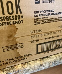 SToK Cold Brew Espresso Coffee Shots, Unsweetened, 0.43 Fl Oz (Pack of 264) 29 71RqkRW 1L