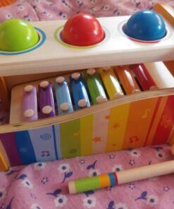 (Yellow) - Hape E0305 Early Melodies Pound and Tap Bench Yellow Mower 33 71Rr1pspQXL