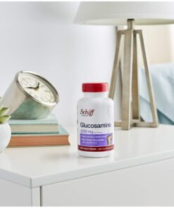 Schiff Glucosamine 2000mg (per serving) + Hyaluronic Acid Tablets (150 count in a bottle), Joint Care Supplement That Helps Support Joint Mobility & Flexibility, Supports The Structure Of Cartilage 19 71RrZ0YSq7L