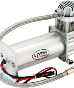 Vixen Horns Train Horn Kit for Trucks/Car/Semi. Complete Onboard System- 200psi Air Compressor, 5 Gallon Tank, 3 Trumpets. Super Loud dB. Fits Vehicles like Pickup/Jeep/RV/SUV 12v VXO8350/3418B 200PSI + 5GAL + 3TPS HD In-Line Black 17 71RrdUTumDL