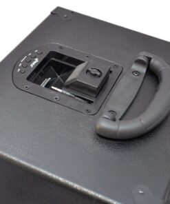 Alternative view of Pyle 800 Watt Outdoor Portable Wireless PA Loud speaker - 10'' Subwoofer Sound System with Charge Dock, Rechargeable Battery, Radio, USB / SD Reader, Microphone, Remote, Wheels - PWMA1090UI