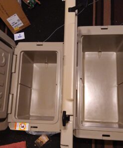 RTIC 45 qt Hard Cooler Insulated Portable Ice Chest Box for Beach, Drink, Beverage, Camping, Picnic, Fishing, Boat, Barbecue Tan 45 Quart 34 71Rru7kjjvL