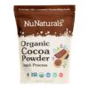NuNaturals Organic Cocoa Powder, Premium Dutch-Process For Drinking and Baking, 1 lb 1 Pound (Pack of 1)
