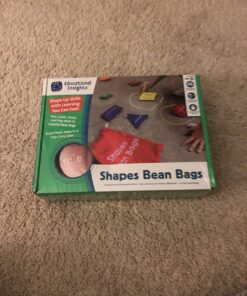 Educational Insights Shapes Beanbags, Learn Shapes, Toddler Learning Toy, Preschool Classroom Must Haves, Set of 10 Bean Bags, Ages 3+ 48 71RsdUb5PwL