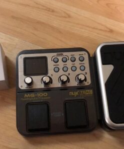 MG-100 Professional Multi-Effects Pedal Processor Musical Instrument Parts 40s Record 55 Effect Mode 10 Sound Di Box Electric Guitar and Bass Loop Amplifier Tube Pedal MG100 32 71Rtj3aMwUL