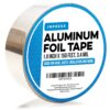 IMPRESA - Aluminum Foil Tape for Sealing and Patching Hot and Cold HVAC, Ducts, Pipes - Insulation Home and Commercial - 1.9 Inches Wide (150 Feet/50 Yards) 9 71RumP0aIJL