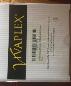 Vivaplex 2 oz Glass Bottles, with Black Fine Mist Sprayers, Cobalt Blue, 12-Count 39 71RutJ5Ww8L