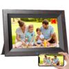 KODAK Digital Picture Frame, 32G10.1 Inch WiFi Digital Photo Frame 1280x800 HD IPS Touch Screen, Auto-Rotate, Share Photos and Videos via KODAK App, Gifts for Friends and Family 1012 Black-32G 56 71Ruylo2jLL
