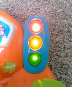 VTech Turn and Learn Driver Amazon Exclusive,Orange Orange Standard Packaging 48 71RvACpu2JL