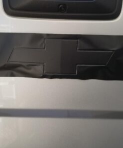 VViViD Auto Emblem Vinyl Wrap, Matte Black, Compatible with Chevy Bowtie Logo 11.8 Inches x 4 Inches Sheets (x2) 2 rolls (11.8" x 4") 55 71RvbzaslbL