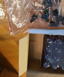 Vivaplex 24, Cobalt blue, 15 ml (1/2 oz) Glass Bottles, with Glass Eye Droppers 33 71Rw O8 8iL