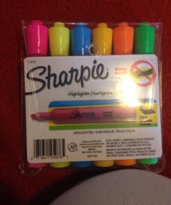 Sharpie Accent Tank-Style Highlighters, 6 Colored Highlighters (25076) 22 71Rw5jJSVHL