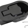 Reliable Recliner Replacement Parts HANDLE COMES WITH CABLE HOOK Sturdy Large Oval Black Solid Aluminum Metal Pull Recliner Handle 4-3/8" by 2-5/8" fits Ashley and Other Manufacturer Brands. 9 71RwTvmTj1L