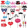 Wedding Photo Booth Props new design 2015, wedding decorations, birthday party photo props, attached to the stick NO DIY required only from USASales Seller (Style 1) 12 71RwqLSmpEL
