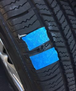 Slime 1034-A Tire Repair Reamer Plug Kit, Medium Heavy Duty Strings, T Handle Type and Glue, 8 Piece Set 45 71Rx6LyzcPL