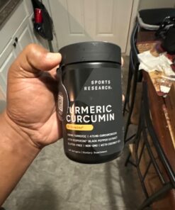 Sports Research Turmeric Curcumin C3 Complex 500 mg, Enhanced with Black Pepper and Organic Coconut Oil for Better Absorption; Non-GMO and Gluten Free - Standardized 95% Curcuminoids (120 Softgels) 120 Count (Pack of 1) Softgel 30 71RxFmvYMfL