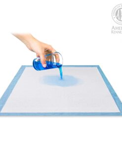 American Kennel Club Scented Puppy Training Pads with Ultra Absorbent Quick Dry Gel – 22 x 22 Puppy Pads - Fresh Scented - Pack of 50 22" x 22" - Pack of 50 17 71RxMuRjsDL 2