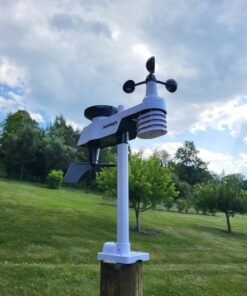 Sainlogic Professional WiFi Weather Station with Outdoor Sensor, Internet Wireless Weather Station with Rain Gauge, Weather Forecast, Wind Gauge, Wunderground, Black 57 71RxXEbPFDL