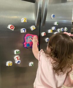 LeapFrog Fridge Phonics Magnetic Letter Set, Pink Small 27 71RxfohLhaL