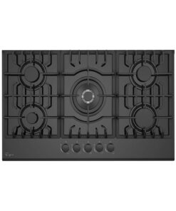 Empava 30 in. Gas Stove Cooktop 5 Italy Sabaf Sealed Burners NG/LPG Convertible in Black Tempered Glass, 30 Inch 14 71RylqetEvL