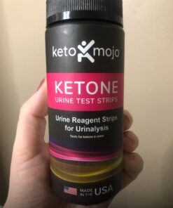 150 Ketone Test Strips with Free Keto Guide eBook & Free APP. Urine Test for Ketosis on Ketogenic & Low-Carb Diets. Extra-Long Strips. 35 71RzQyGyz0L