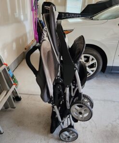 Graco DuoGlider Double Stroller | Lightweight Double Stroller with Tandem Seating, Glacier 78 71S SKKCLLL