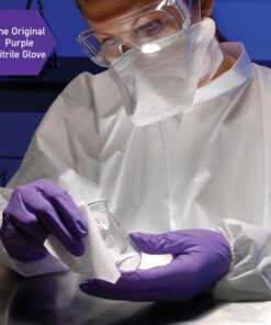 Kimberly-Clark® Safeskin Purple Nitrile Exam Gloves, Small, Purple, Box Of 100 19 71S VIzPe8L