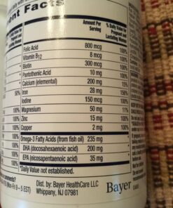 Zahler Mighty Mini Prenatal Vitamin with DHA & Folate - Certified Kosher - All Natural Prenatal Vitamins - Multivitamin for Pregnant Women - 19 Prenatal Vitamins Including Folic Acid (90 Softgels) 43 71S0Ah5VplL