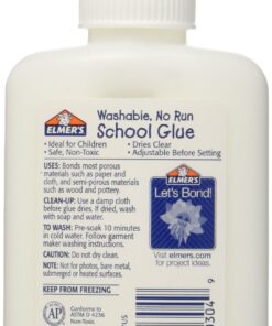 Elmer's Washable School Glue 4 Fl Oz / 118 Ml (Pack of 6) 8 71S0D1w0kPL