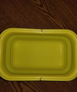 Kitchen + Home Thin Bins Collapsible Containers – Set of 4 Rectangle Silicone Food Storage Containers – BPA Free, Microwave, Dishwasher and Freezer Safe 20 71S0I5AYFBL