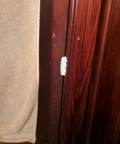 Prime-Line U 9888 Flip Action Door Lock – Reversible White Privacy Lock with Anti-Lock Out Screw for Child Safe Mode, 2-3/4” (Single Pack) 1 33 71S0z fJzsL