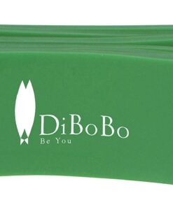 DiBoBo Heavy-Duty Workout Loop Resistance Bands for Men and Women – Muscle Toning, Strength Training and Yoga Fitness at Gym or Home Green 6 71S16YJvGVL