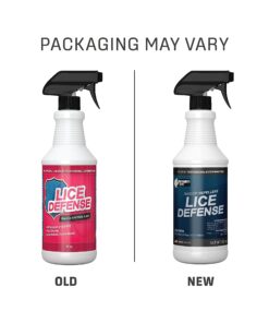 Exterminators Choice Lice Deterrent Spray - 16 oz - Lice Spray for Furniture, Bedding, Carpet, Clothing, and Bags - Made with Natural Oils - Home Defense Bug Spray - Works On Most Common Types of Lice 1 Count (Pack of 1) 11 71S1kdkAvpL