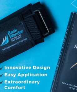 Backwonder Back Support Belt Sciatic Nerve Brace For Back Si Belt For Women Men Perfect Lower Back Support Belt Offset Buckle for Better Fit Supports Pelvis Lower Back Sciatica Nerve Pain Relief Large (Pack of 1) 11 71S20FrkppL