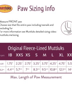 Alternative view of Muttluks, Original Fleece-Lined Muttluks Winter Dog Boots with Leather Soles for Cold Weather - 4 Boots Black Small (2.75-3.25in)