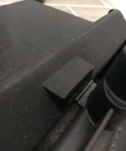 Carlisle FoodService Products Duo-Pan Upright Dust Pan with Serrated Yoke for Home, Restaurants, Kitchen, Lobby, And Office, Plastic, 30 Inches, Black 30 Inches (Pack of 1) 53 71S2HyBH BL