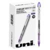 Uniball Vision Elite Rollerball Pens, Purple Pens Pack of 12, Bold Pens with 0.8mm Ink, Ink Black Pen, Pens Fine Point Smooth Writing Pens, Bulk Pens, and Office Supplies Violet 54 71S2nxQQHlL