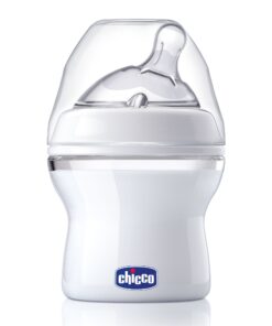 Chicco NaturalFit Baby Bottle Slow Flow with Bonus Straight Nipple, 0 Months+, 5 Ounce 11 71S2wfD r6L