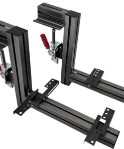 2Set, J-PEIN Desk Mount for Joystick & Throttle - PC Flight Sim Game Support, Adjustable HOTAS System Stand, Durable Gaming Gear Holder, Easy Setup 39 71S3 RBVccL