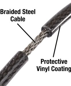 Master Lock 8370D Set Your Own Combination Bike Lock, 5 Feet Long , Black 5 Ft. Set your own combo Lock Cable 1 Pack 14 71S3A1Axl8L