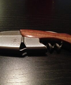 Hicoup Wine Opener - Professional Corkscrews for Wine Bottles w/Foil Cutter and Cap Remover - Manual Wine Key for Servers, Waiters, Bartenders and Home Use - Classic Rosewood 50 71S3snrCKOL