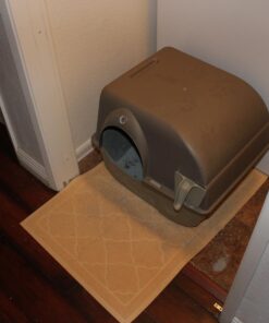 Omega Paw Self-Cleaning Litter Box, Pewter 42 71S4t4muPXL