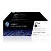 HP 78A Black Toner Cartridges (2-pack) | Works with HP LaserJet Pro P1566, P1606 Series, HP LaserJet Pro MFP M1536 Series | CE278D 3 71S59LnzNeL
